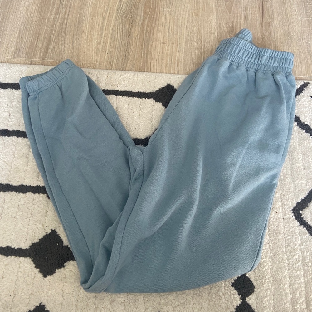 Misguided light blue joggers